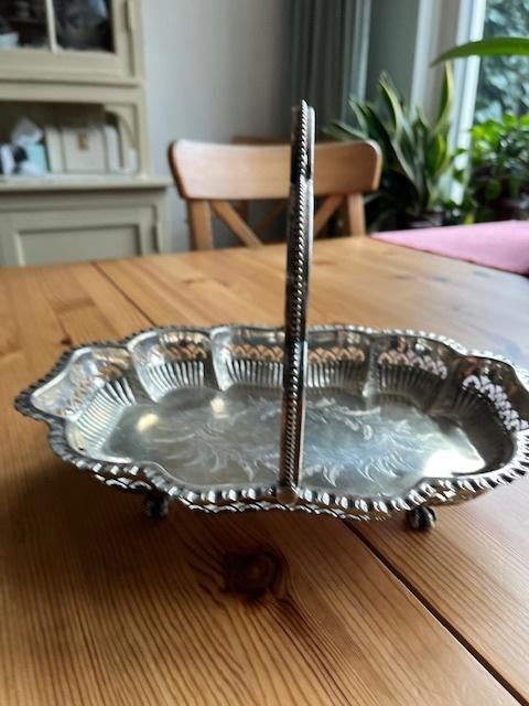Verzilverde Broodmand, Antiek en Kunst, Ophalen of Verzenden