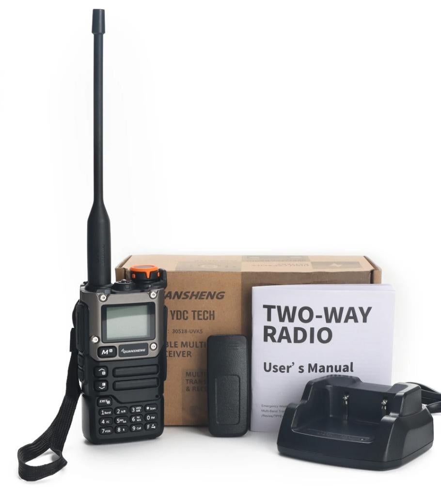 Quansheng UV-K5(8) Portofoon Luchtvaart PMR LPD Zendamateur, Telecommunicatie, Portofoons en Walkie-talkies, Ophalen of Verzenden