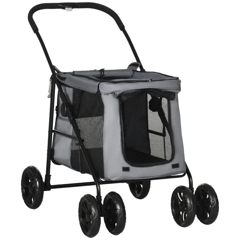 PawHut hondenbuggy, hondenwagen met kussen, opvouwbare buggy, Ophalen, Nieuw