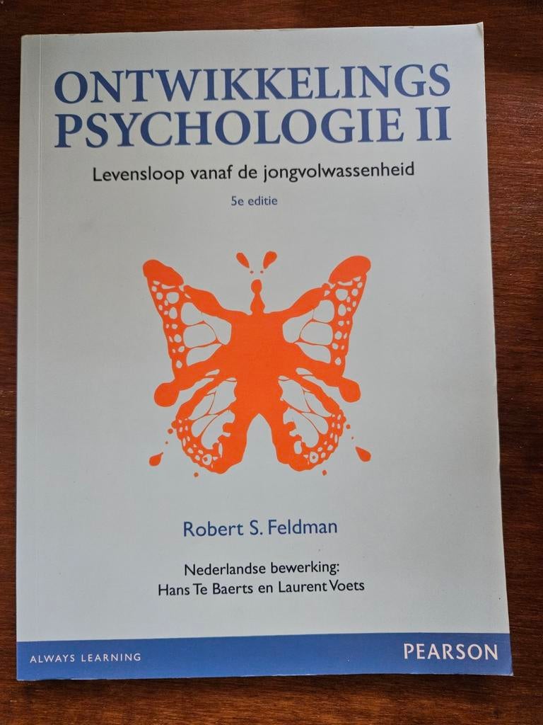 Ontwikkelingspsychologie II - Robert S. Feldman, Ophalen of Verzenden