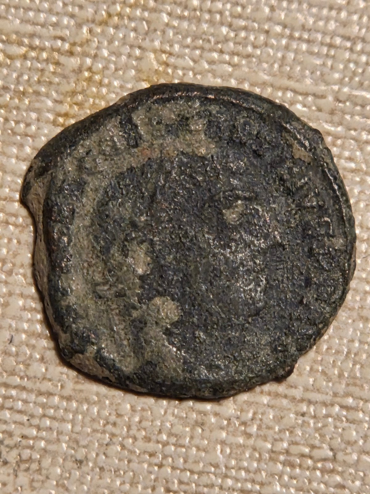 Oude Romeinse munt - Antieke bronzen munt, Ophalen of Verzenden, Overige waardes, Losse munt