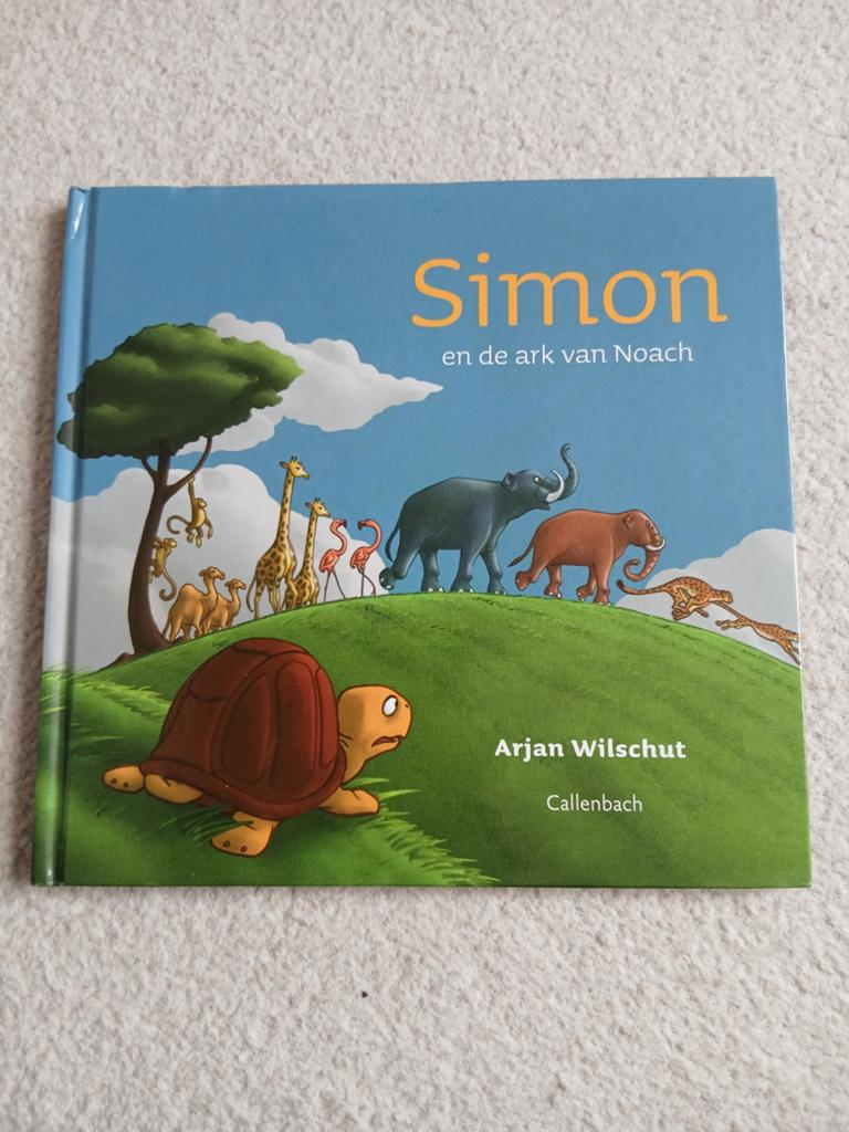 Simon en de ark van Noach - Arjan Wilschut, Ophalen of Verzenden, Zo goed als nieuw, Arjan Wilschut, Sprookjes