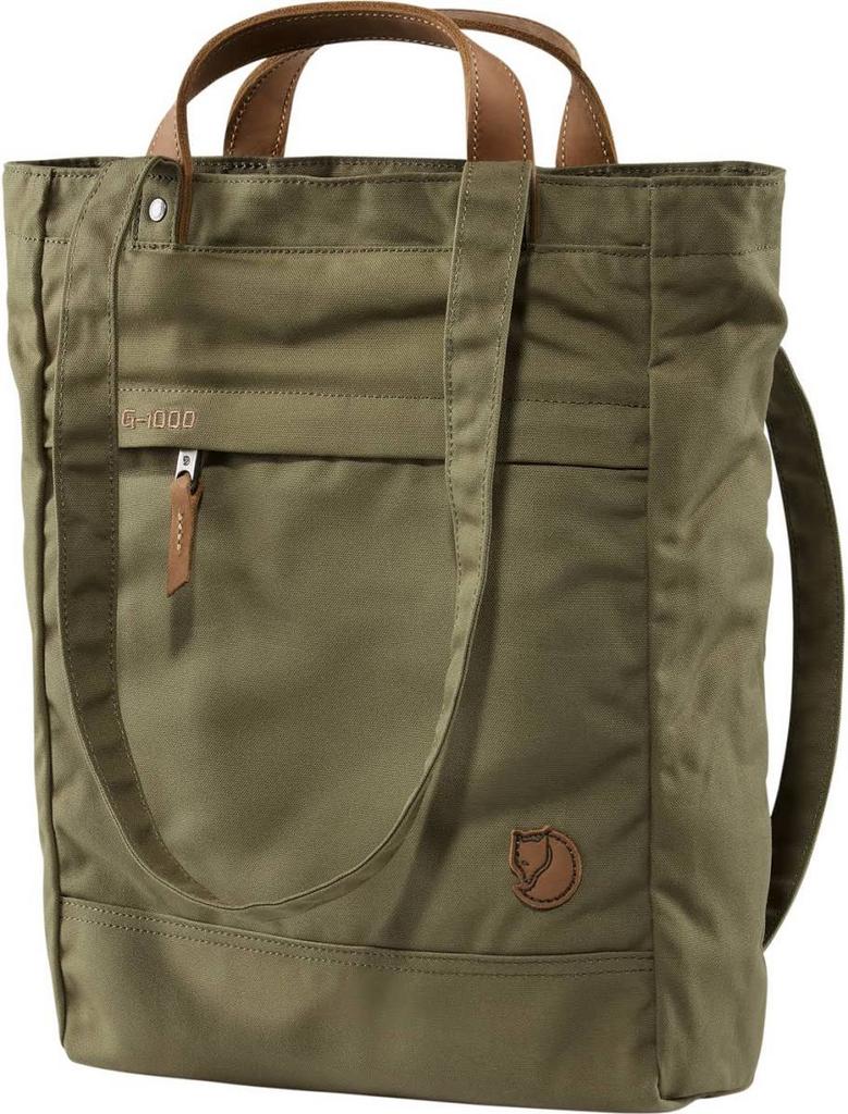 Fjällräven Totepack No.1 - Olijfgroen, Gebruikt, Leer, Groen, Ophalen