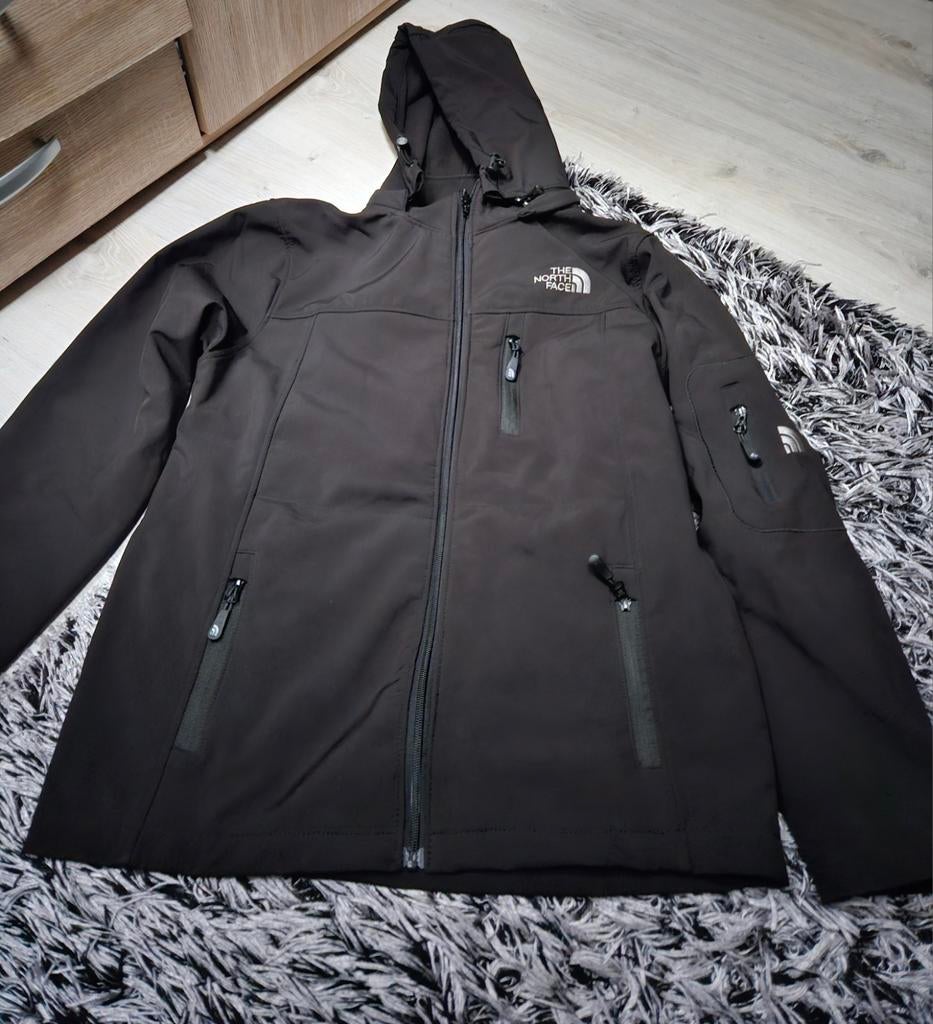 The North Face softshell tussenjas zwart mt M, Kleding | Heren, Jassen | Zomer, Maat 48/50 (M), Zwart, Ophalen of Verzenden, Zo goed als nieuw