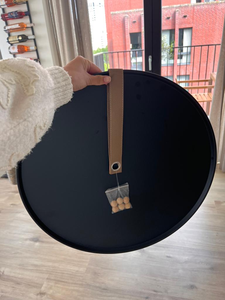 Magneetbord, Wandhanger, Zwart, Nieuw, Ophalen of Verzenden