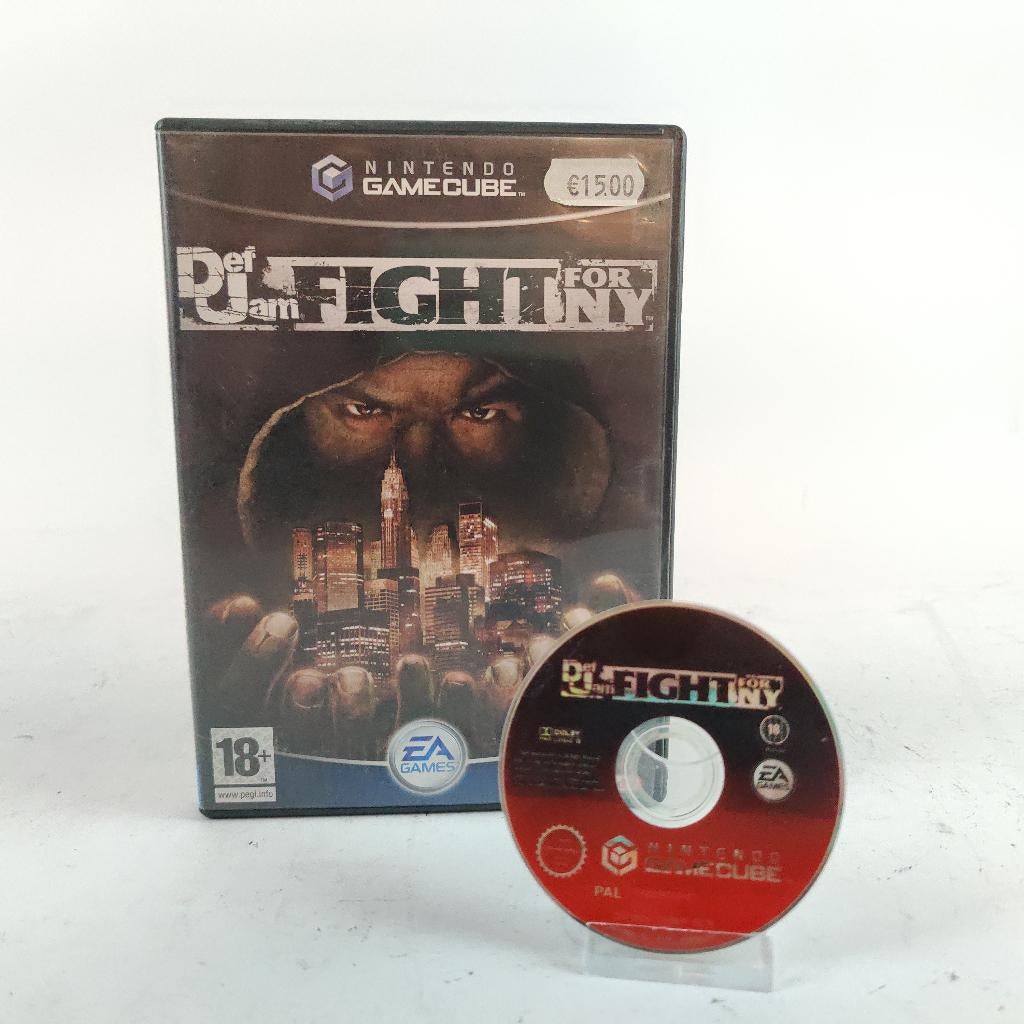 Def jam fight for new york gamecube || Nu voor € 49.99, Spelcomputers en Games, Games | Nintendo GameCube, Zo goed als nieuw, Vechten