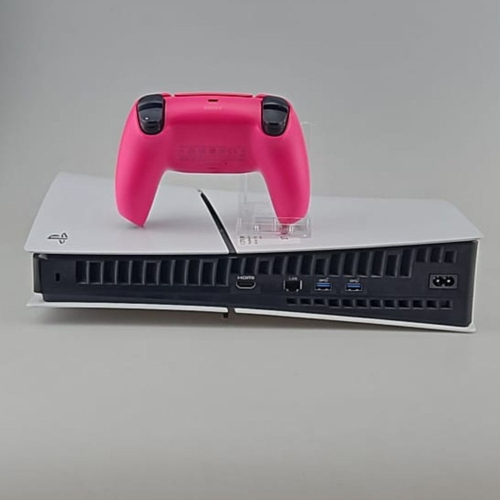 Playstation 5 Slim Digital 1TB Wit Incl: 1 Controller Roze, Sony, Gebruikt, Support@sony.com, 1-7-1 Konan, Minato-ku
Tokyo 108-0075
Japan
