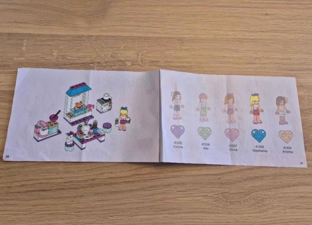 Lego friends Stephanie's vriendschaps taartjes Nummer 41308, Gebruikt, Lego, Friends, Ophalen of Verzenden