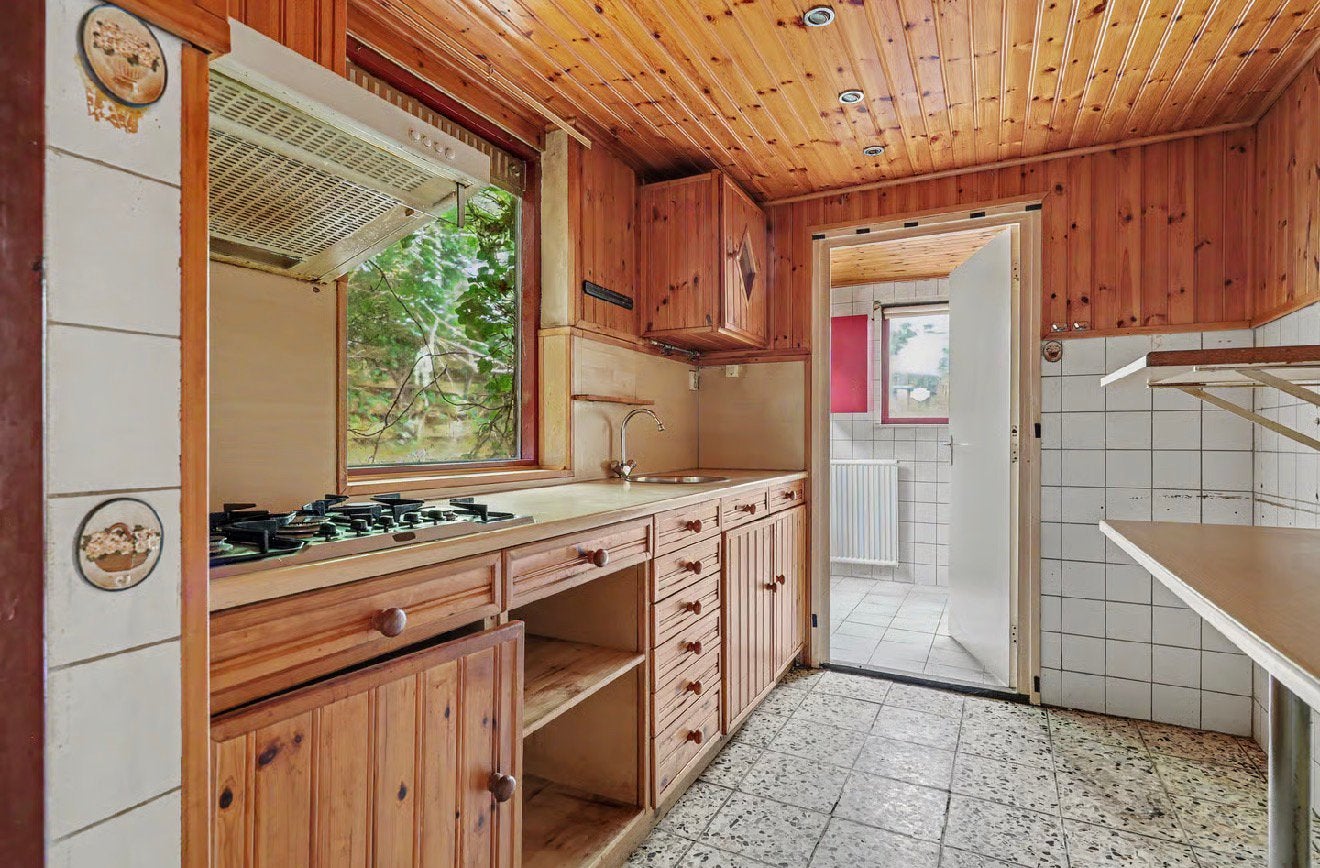 Keuken incl apparatuur voor bijvoorbeeld bijkeuken, Huis en Inrichting, Keuken | Complete keukens, Ophalen, Gebruikt, Overige kleuren