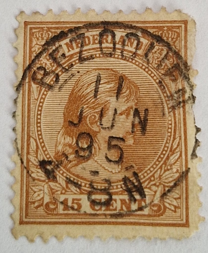 Nederland 1891 - nvph 39 - Prinses Wilhelmina, Postzegels en Munten, Postzegels | Nederland, Ophalen of Verzenden, T/m 1940, Gestempeld