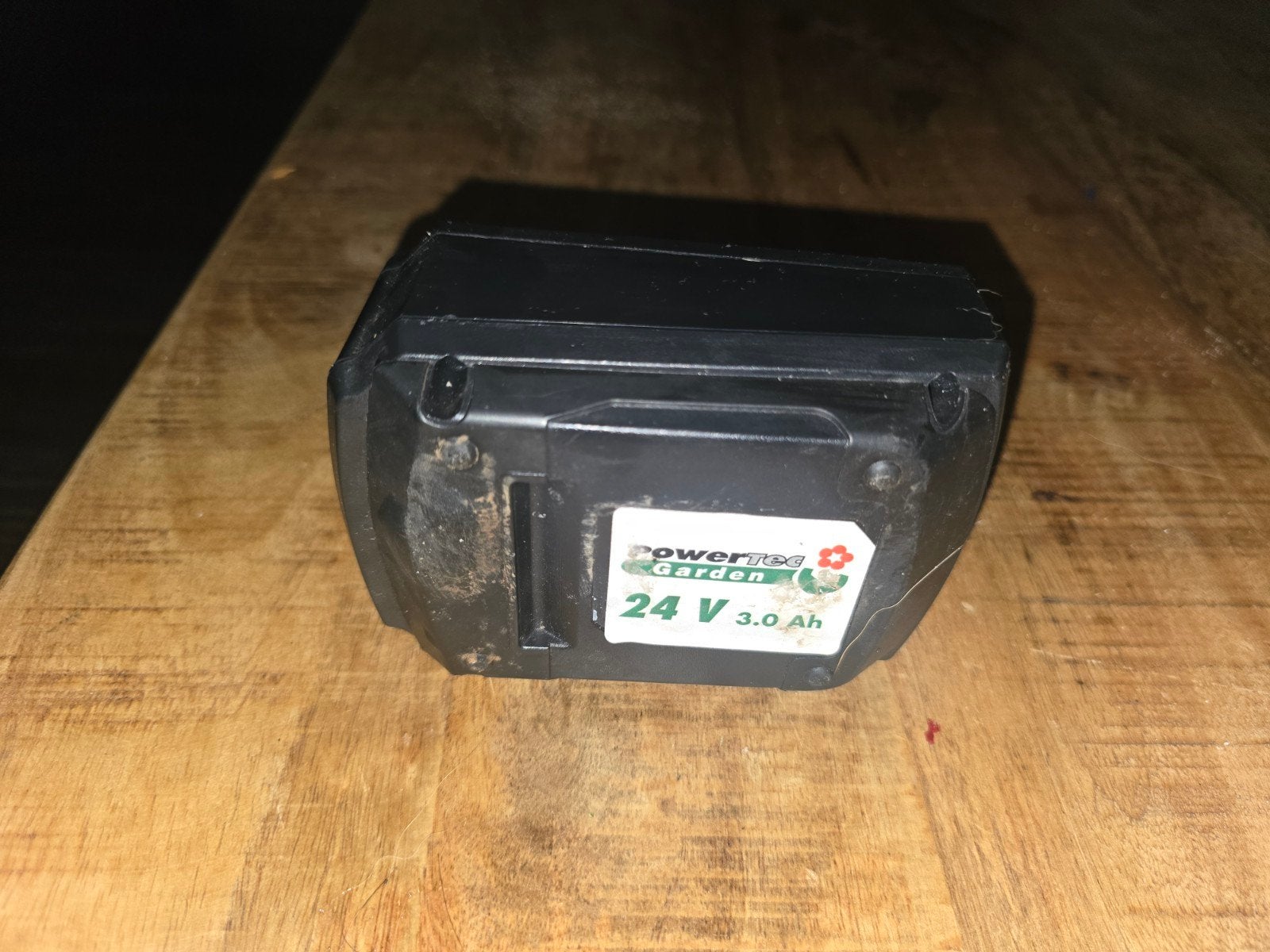 Powertec Garden 24V 3.0Ah Accu - Zo goed als nieuw, Ophalen of Verzenden
