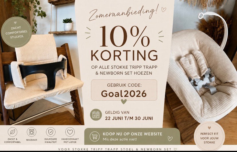 10 % korting op alle artikelen kussensets en hoezen stokke, Kinderen en Baby's, Kinderstoelen, Ophalen of Verzenden, Nieuw, Meegroeistoel