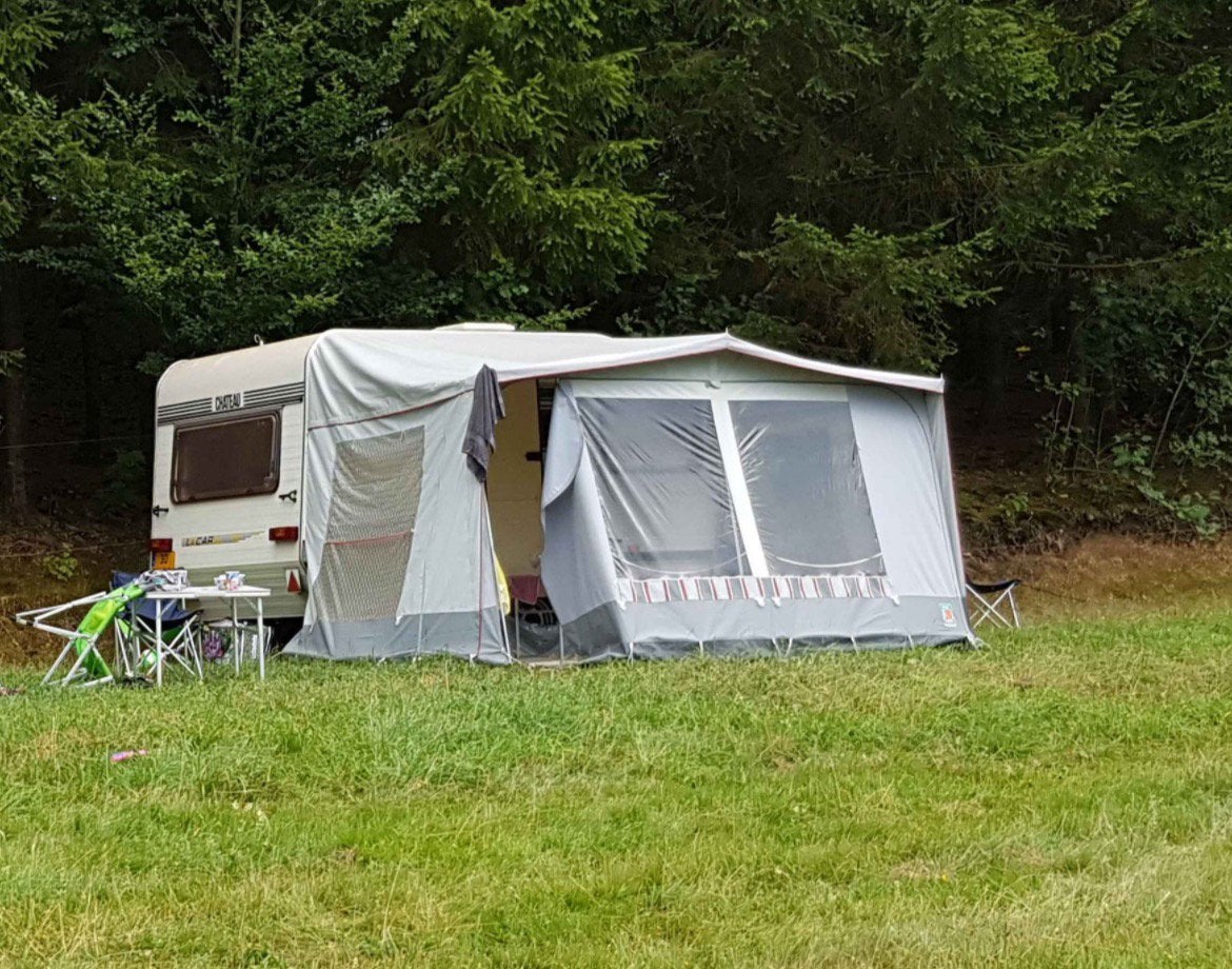 Gratis af te halen: voortent maat 6 (omloopmaat ca. 810 cm), Ophalen, Gebruikt