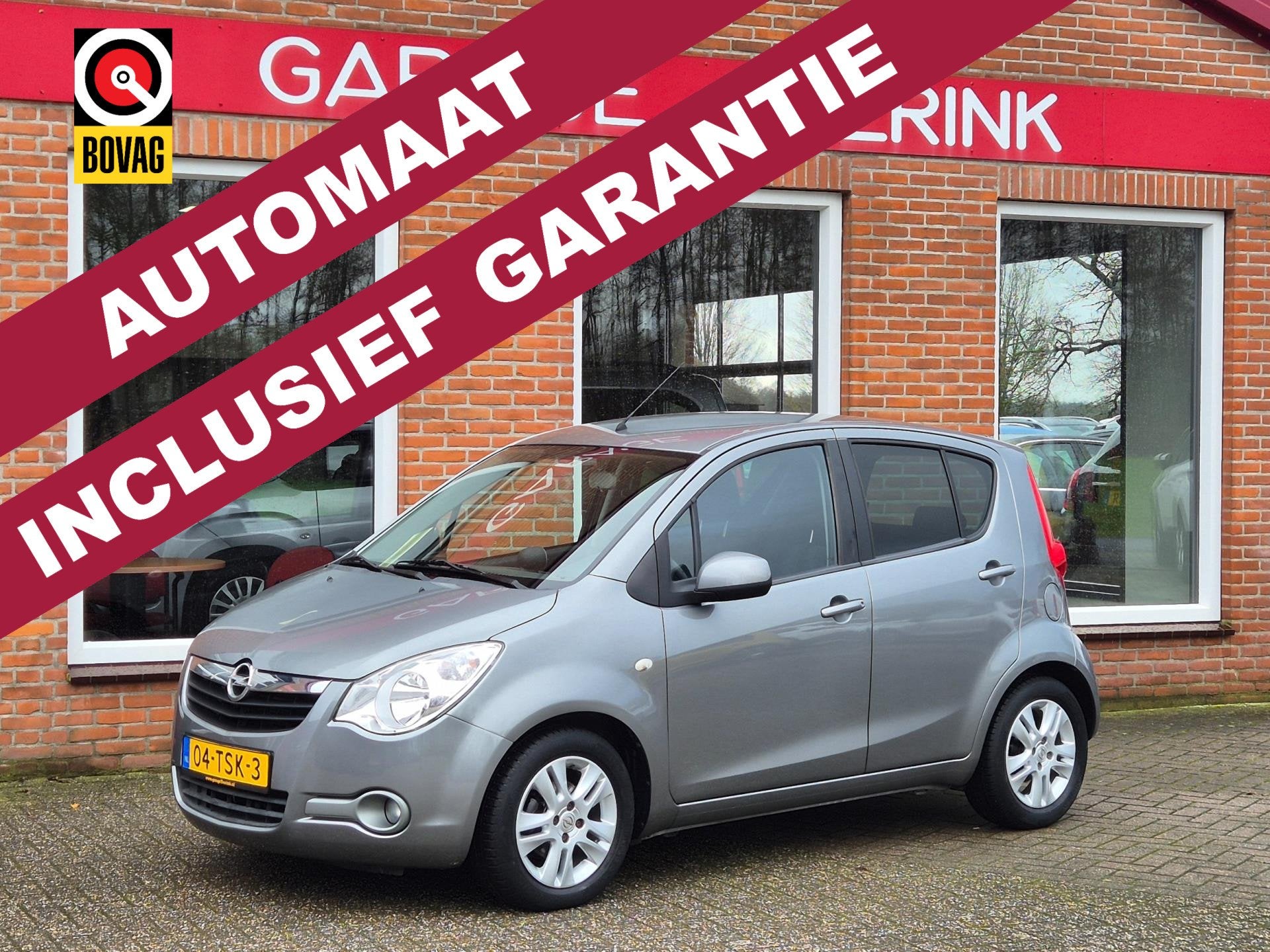 Opel Agila 1.2 Edition 94PK 5drs AUTOMAAT airco, elektr.rame, Auto's, Stof, 4 cilinders, Origineel Nederlands, Bedrijf