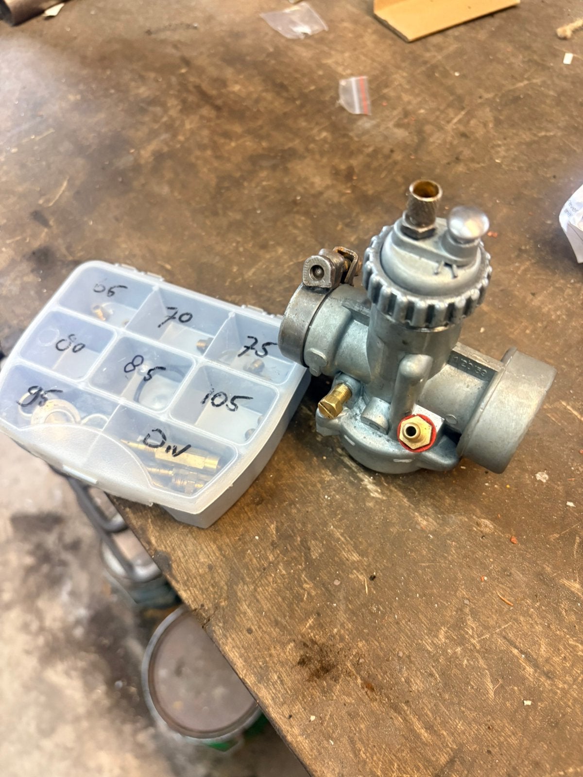 Carburateur 20mm, Fietsen en Brommers, Ophalen of Verzenden, Zo goed als nieuw, Carburateur