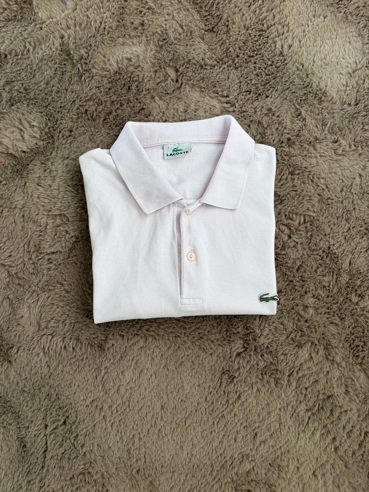 Lacoste polo maat 7, perfecte staat, Ophalen of Verzenden, Zo goed als nieuw, Overige maten, Roze