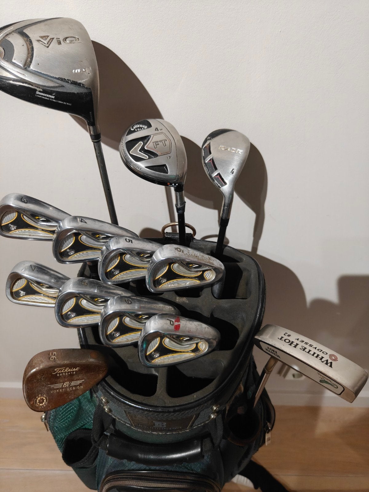 Complete golfset Taylormade en callaway in Bennington tas, Sport en Fitness, Golf, Ophalen of Verzenden, Gebruikt, Set, Callaway