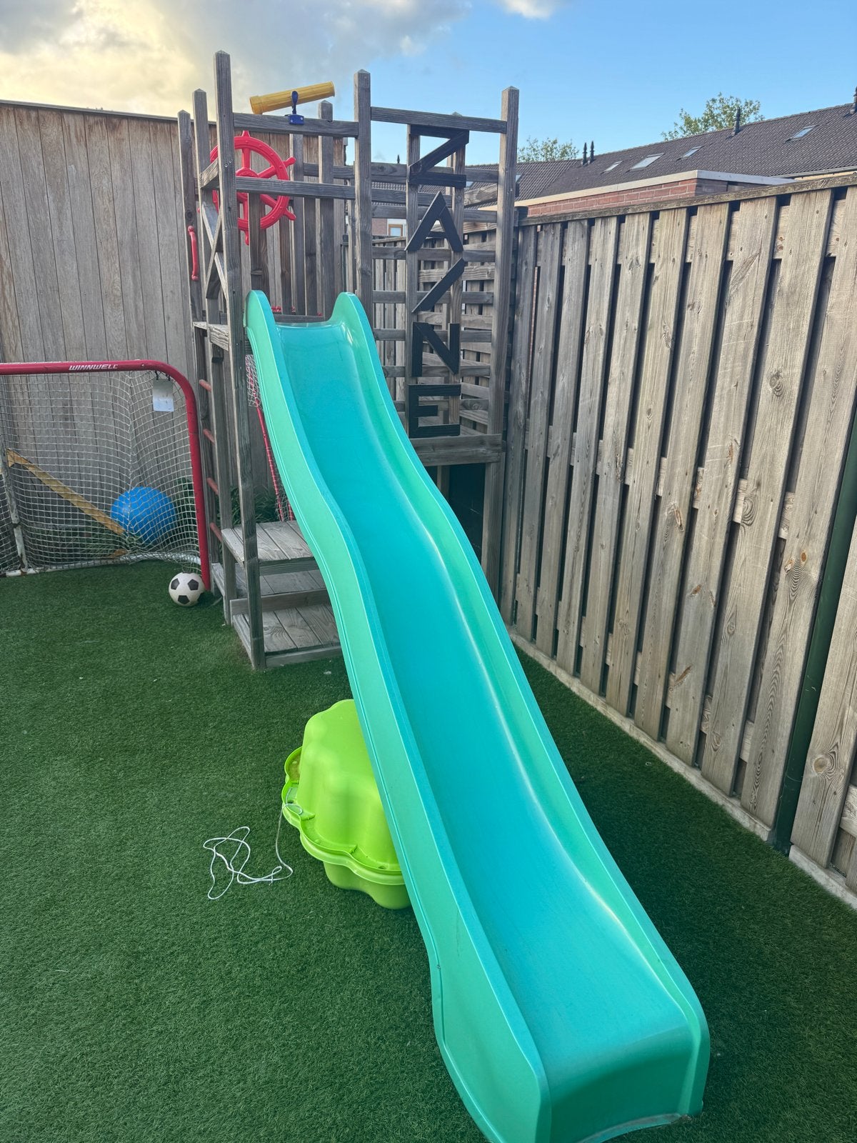 Klimrek met glijbaan voor kinderen, Kinderen en Baby's, Ophalen, Gebruikt, Glijbaan