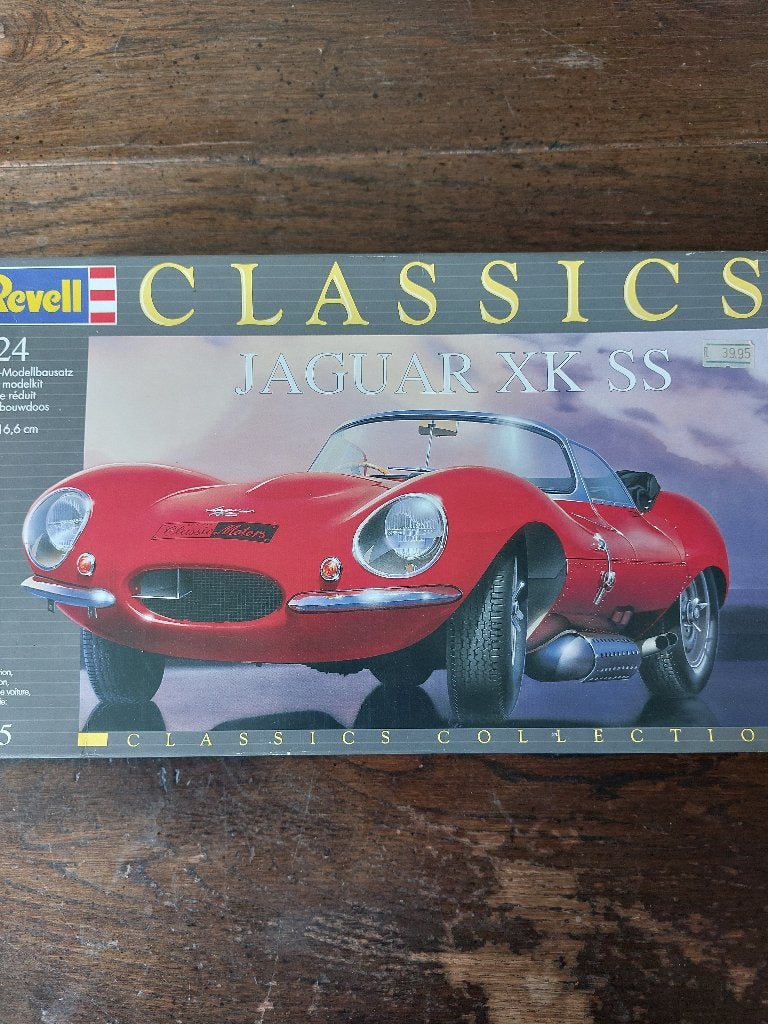 Jaguar XK SS, Auto, Revell, Groter dan 1:32, Nieuw