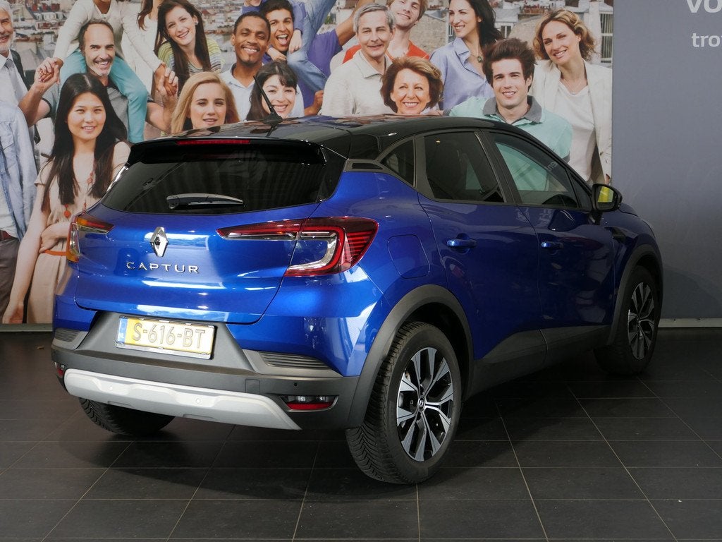 Renault Captur 1.0 TCe 90 evolution - Camera - Clima - 17" L, Stof, Gebruikt, Parkeersensor, Origineel Nederlands