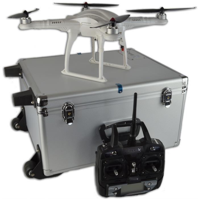 Brushles GPS Drone 6 CH 2.4 GHz 39cm Bereik:1km RTF + Koffer, Ophalen of Verzenden, Nieuw, Elektro, RTF (Ready to Fly)