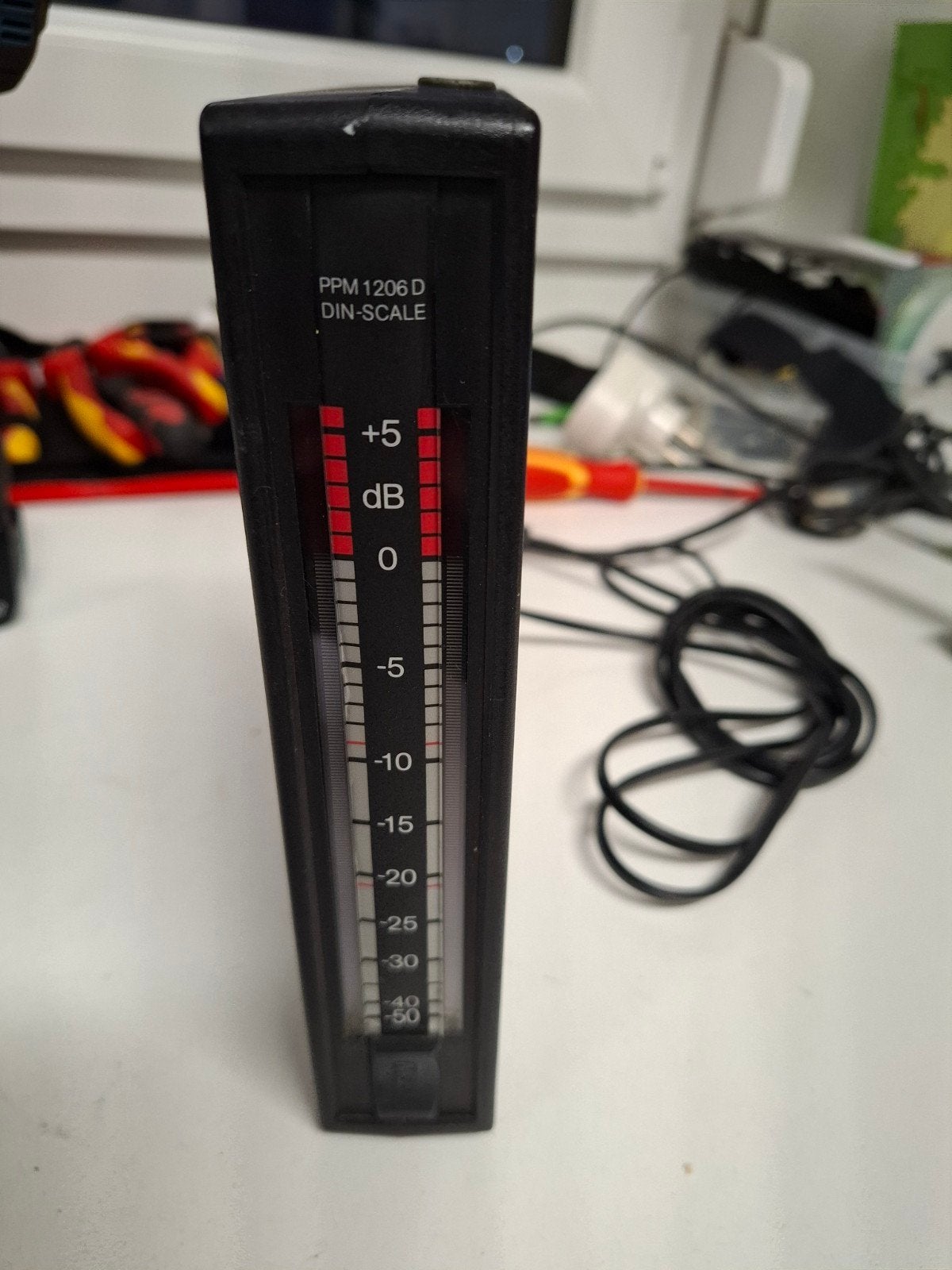 RTW PPM 1206 D DIN-SCALE Audio Meter, Ophalen of Verzenden, Gebruikt