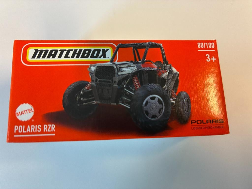 89814: Polaris RZR - Matchbox, Hobby en Vrije tijd, Modelauto's | Overige schalen, Nieuw, Auto, Ophalen of Verzenden