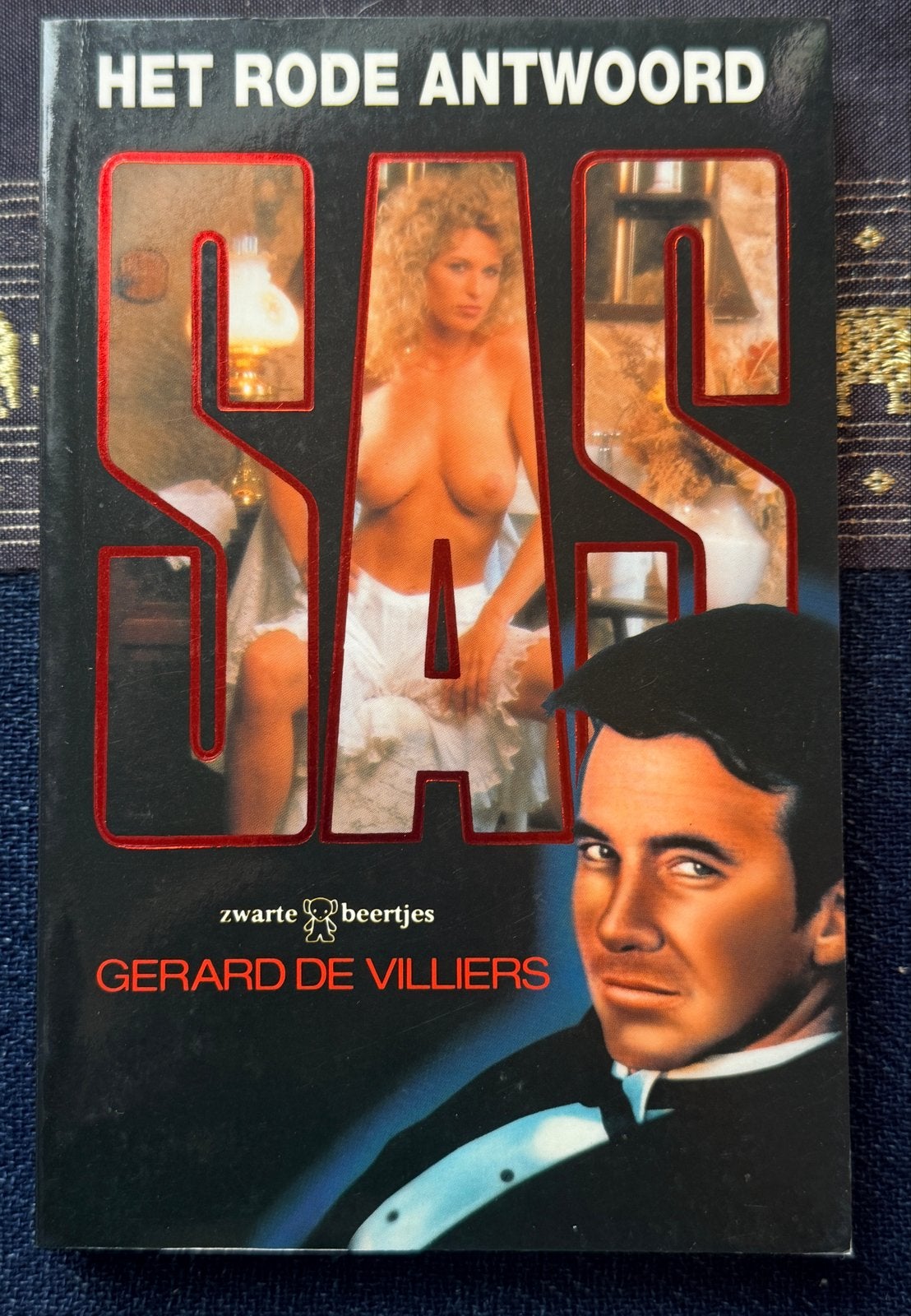Het Rode Antwoord - SAS door Gerard de Villiers, Boeken, Ophalen of Verzenden, Gelezen
