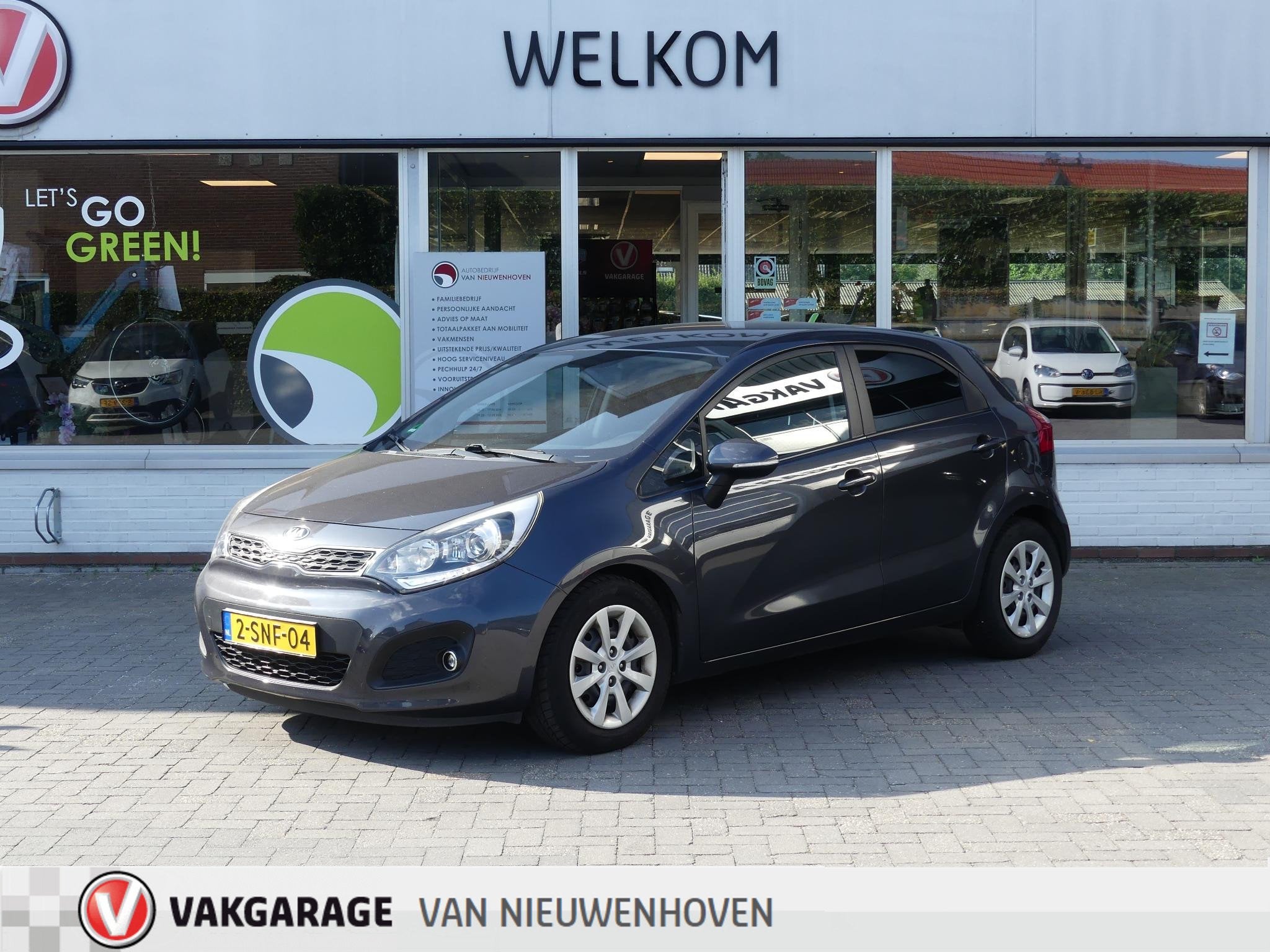 Kia Rio 1.4 CVVT Plus Pack, Auto's, Kia, Euro 5, Gebruikt, Huisgarantie, 4 cilinders