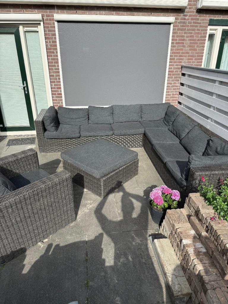 Tuin loungeset, Ophalen, Kunststof, Gebruikt, 6 zitplaatsen