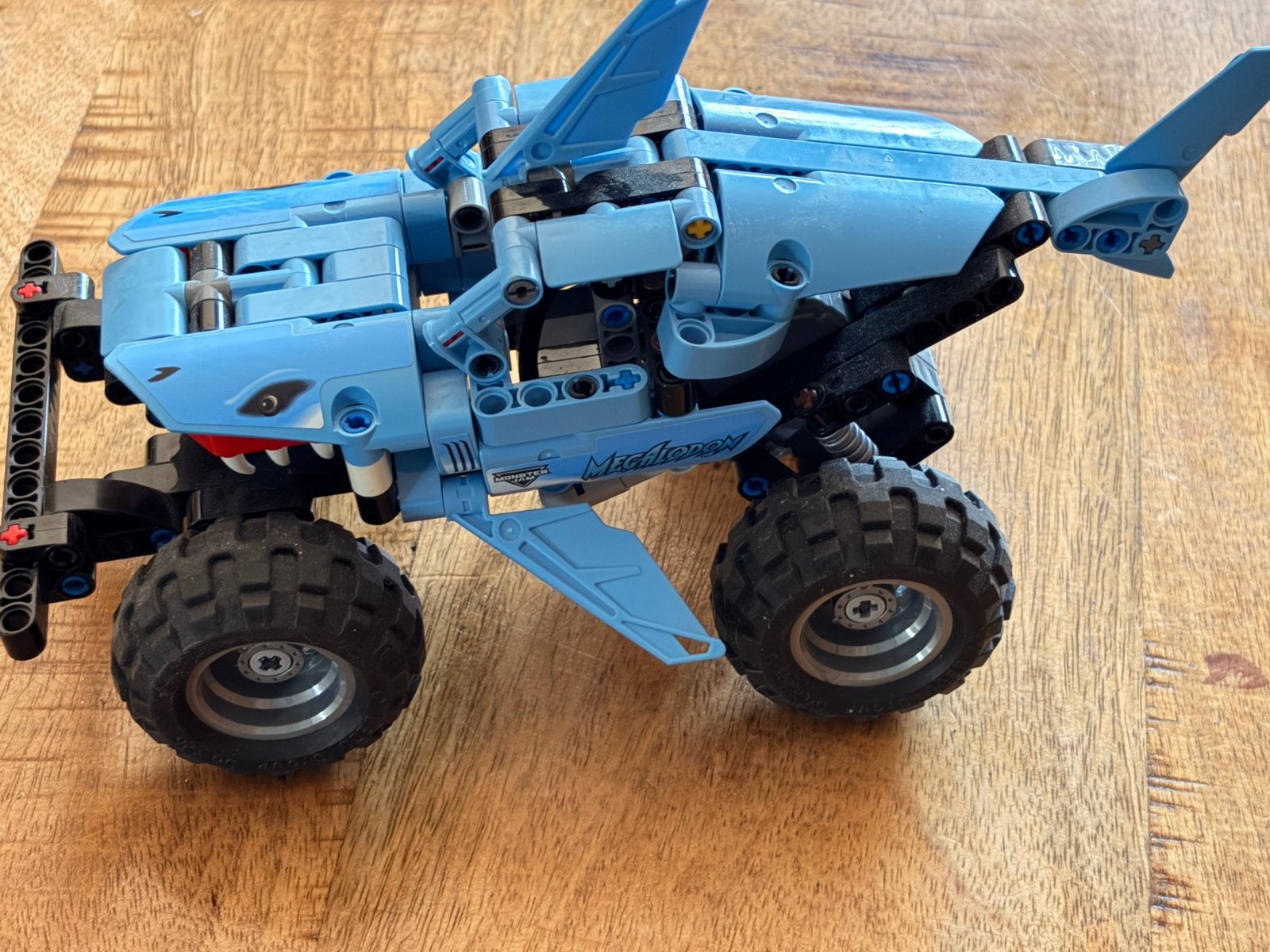 Lego Technic Monster Jam Megalodon (wel boekje, geen doos), Gebruikt, Lego, Ophalen of Verzenden, Complete set