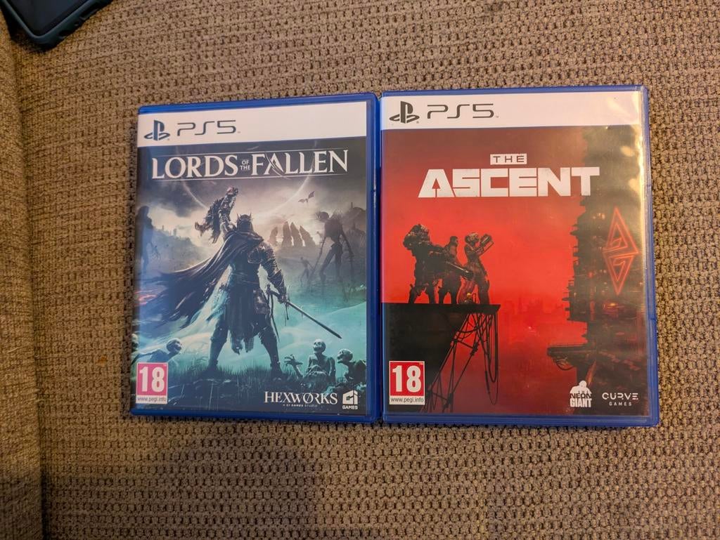 PS5 Lords of the Fallen en/of the Ascent, Spelcomputers en Games, Games | Sony PlayStation 5, Ophalen of Verzenden, Zo goed als nieuw