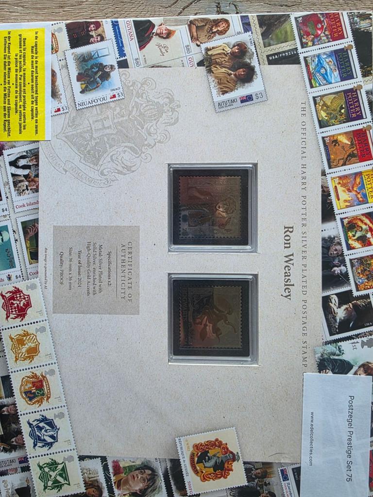 harry potter postzegel, Ophalen of Verzenden