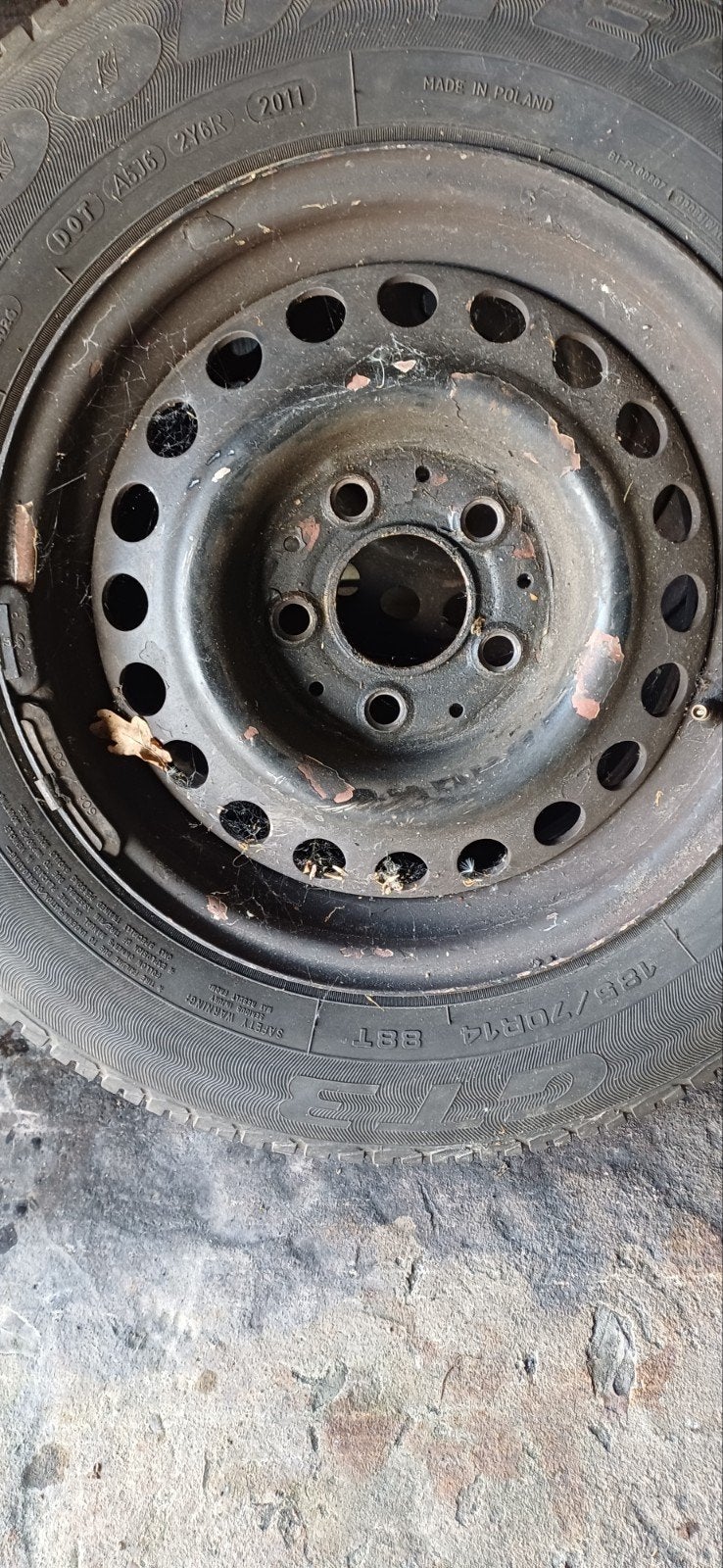 Volvo velgen 240 185/70r14 teab, Auto diversen, Aanhangwagen-onderdelen, Ophalen