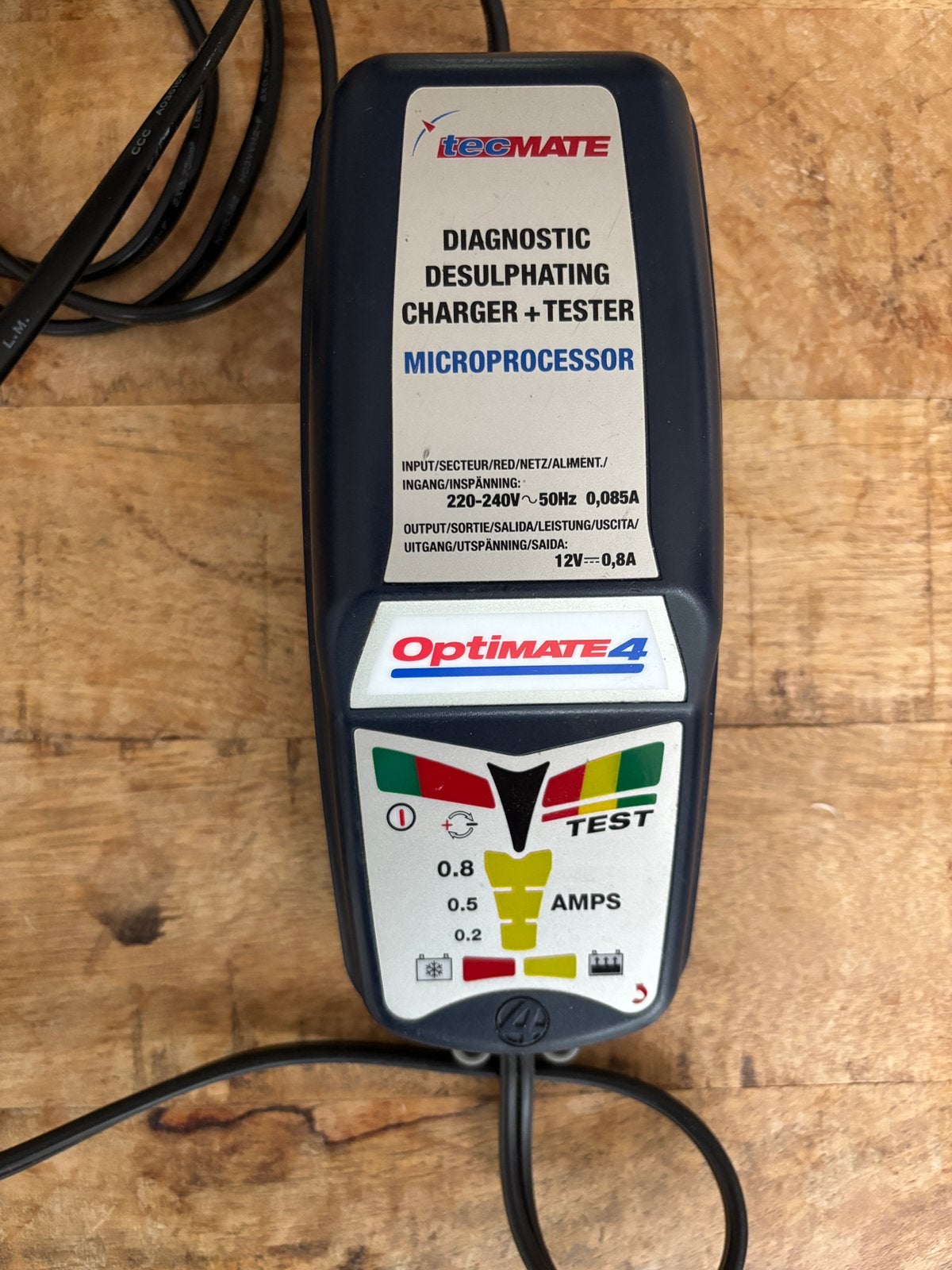 TecMate OptiMate 4 Acculader, Ophalen of Verzenden