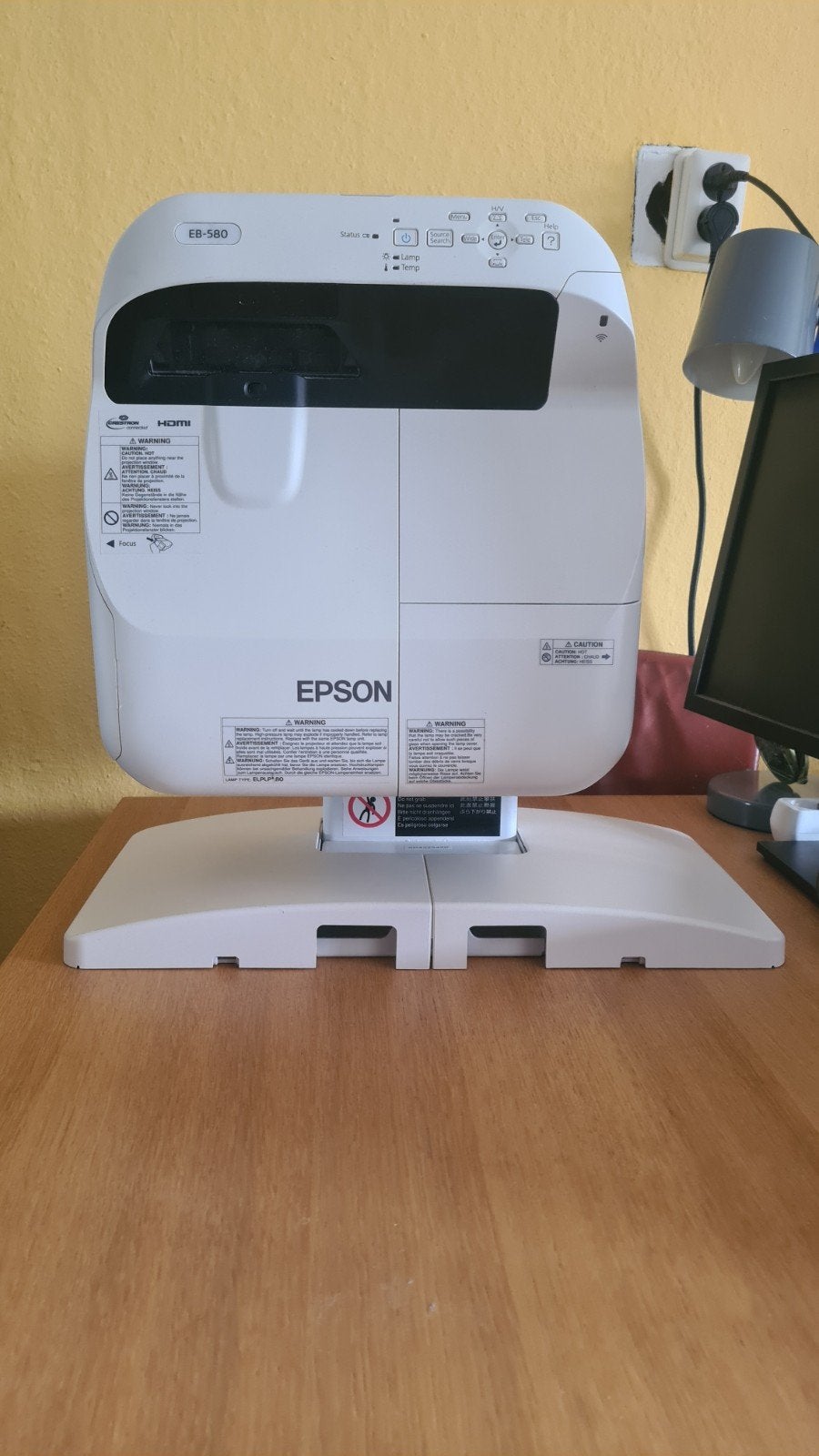 Epson EB-580 LCD (short throw) Projector, Audio, Tv en Foto, Beamers, Ophalen of Verzenden, LCD, Overige resoluties, Epson