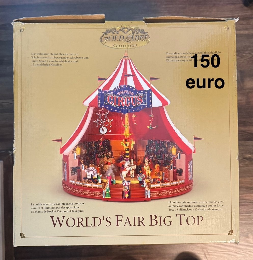 Gold Label world's fair Big Top Circus, Ophalen of Verzenden, Zo goed als nieuw