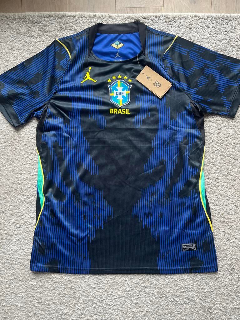 Nike Jordan x Brasil Voetbalshirt Maat M, Ophalen of Verzenden, Nieuw, Maat 48/50 (M), Zwart