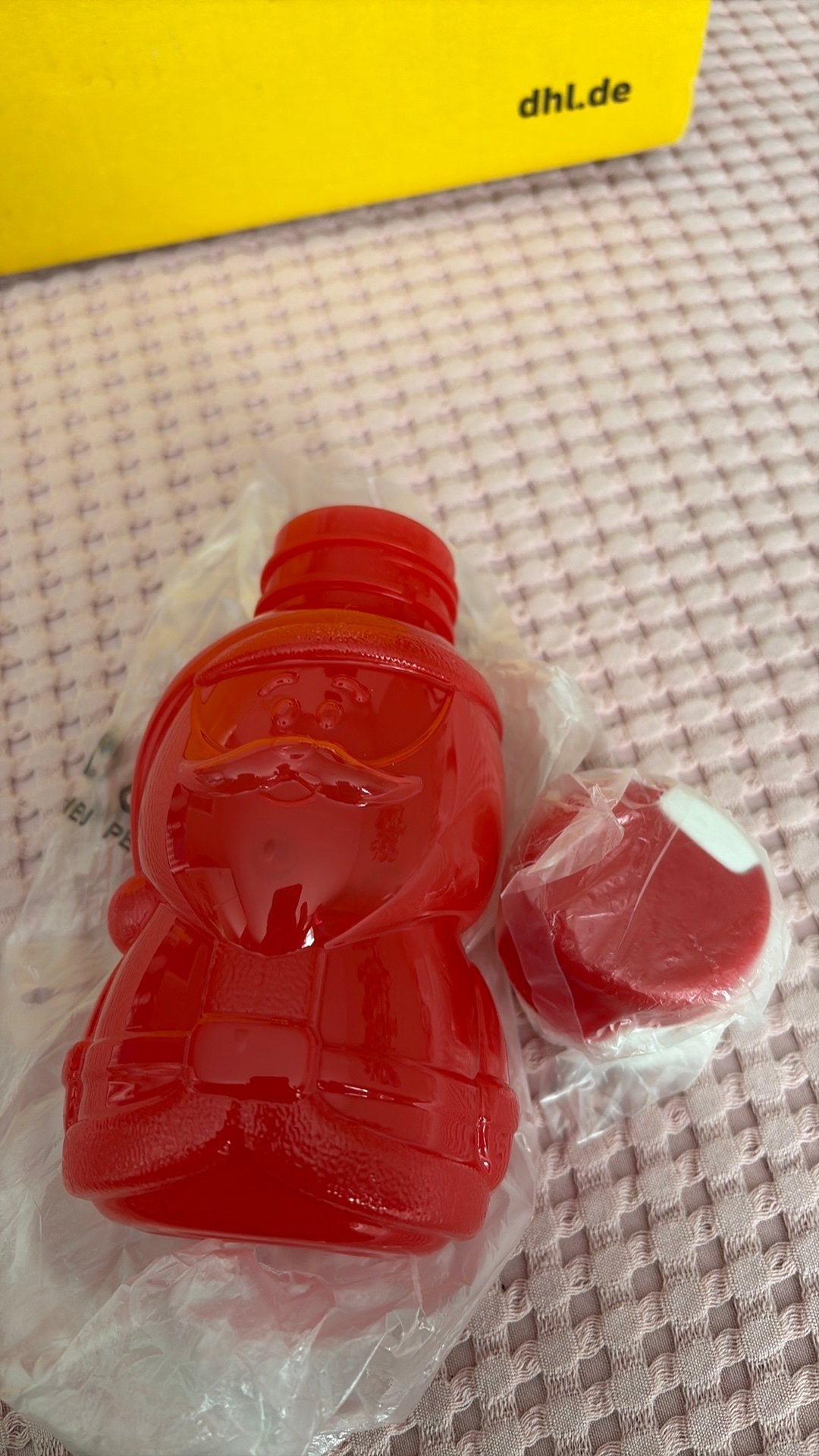 Tupperware flesje kerstman, Huis en Inrichting, Keuken | Tupperware, BPA-vrij, Nieuw, Ophalen of Verzenden, Drinkfles