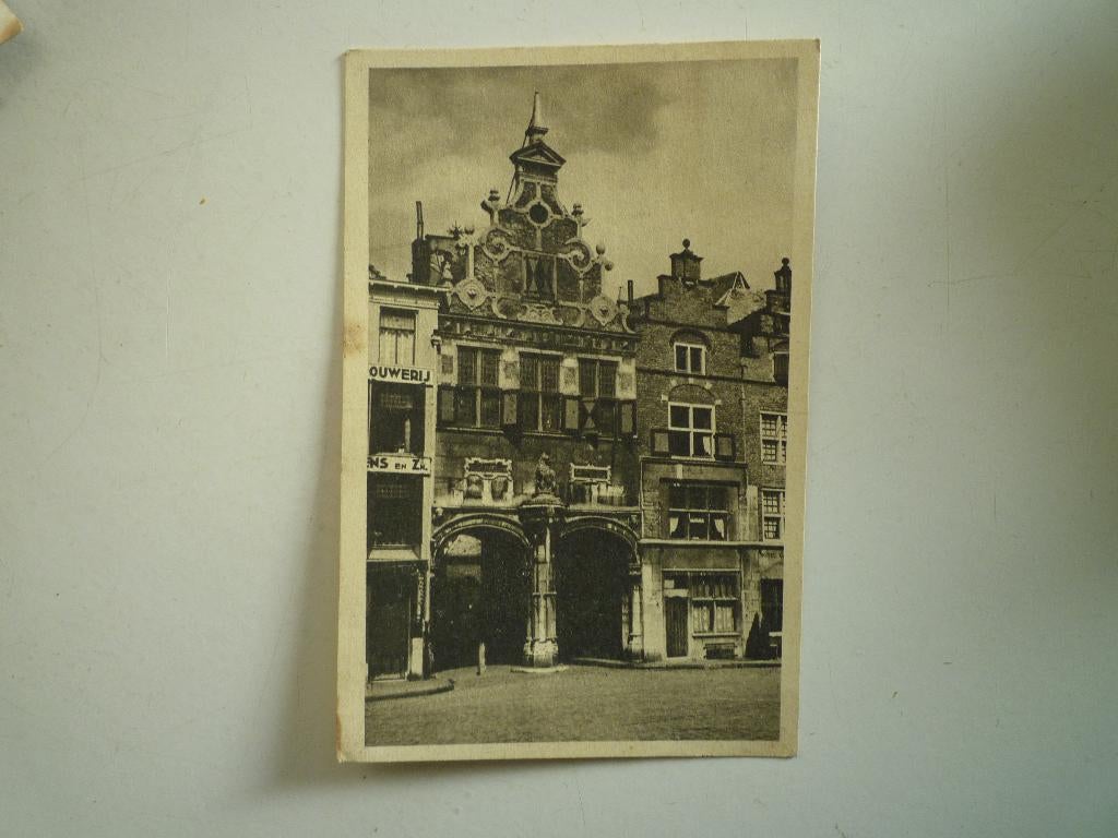 Kerkboog Oude Gevels Grote Markt Nijmegen brouwerij, Verzamelen, Ansichtkaarten | Nederland, Ophalen of Verzenden, Voor 1920, Gelderland