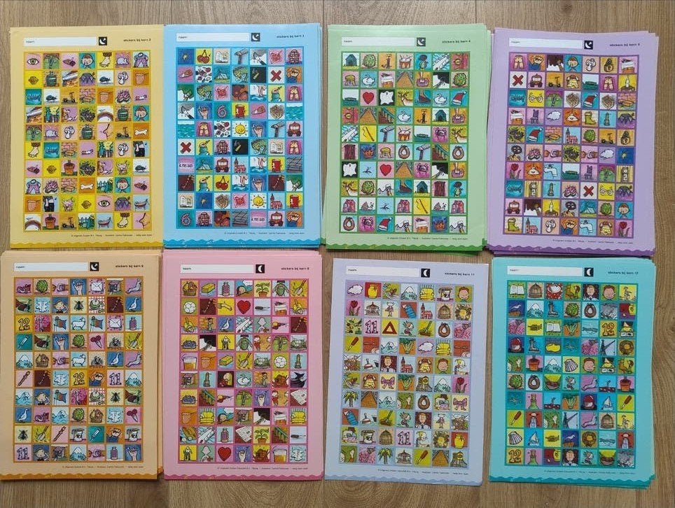 Stickervellen Veilig Leren Lezen (104 vellen, 7280 stickers), Ophalen of Verzenden, Nieuw