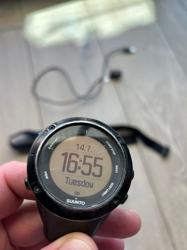 Suunto Ambit 3 Peak, gebruikt, compleet en goed werkend, Gebruikt, Zwart, Ophalen of Verzenden, Suunto