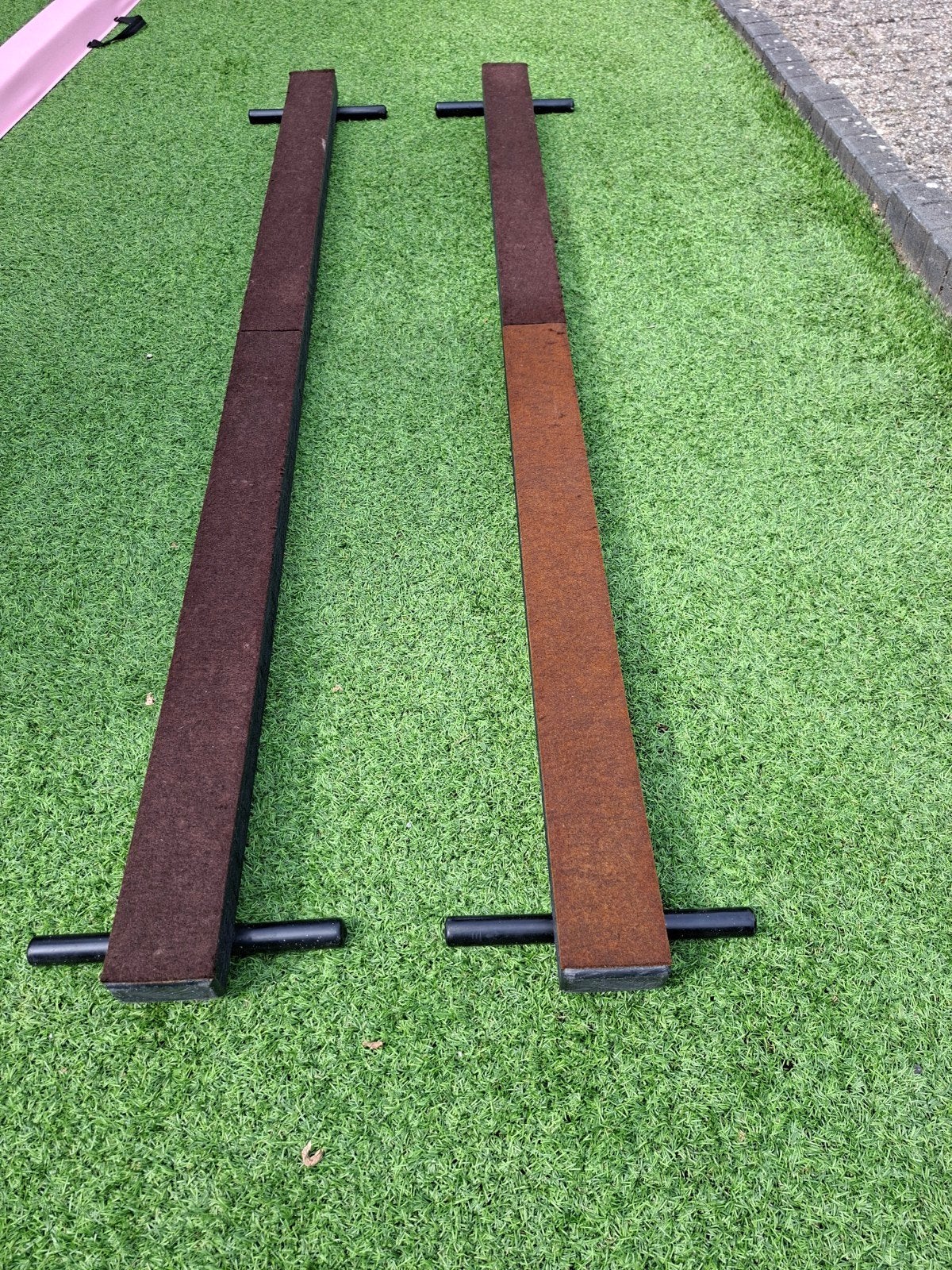 Turnbalken totaal 4 meter lang, Ophalen of Verzenden, Materiaal