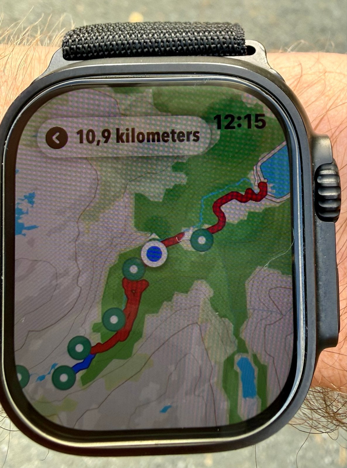 Apple Watch Ultra 3 z.g.a.n, garantie tot eind oktober 2027, Afstand, Zwart, IOS, Ophalen of Verzenden