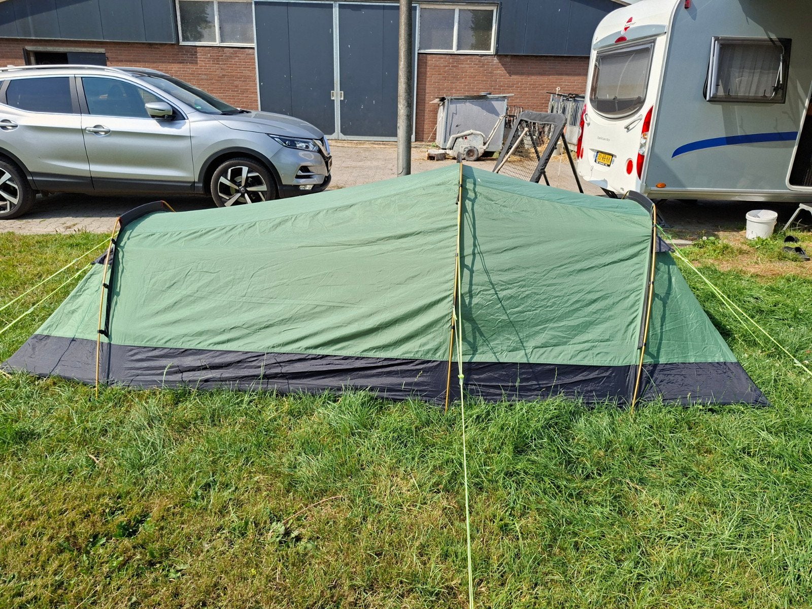 Gelert Stealth 2 Tent - Groen 2-persoons koepeltent, Ophalen, Gebruikt, Tot en met 2