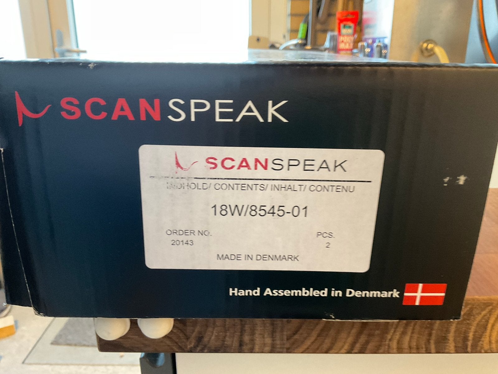 Scan-Speak 18W/8545-00 Midrange Speaker (1 defect), Ophalen, Gebruikt, Overige typen, Overige merken