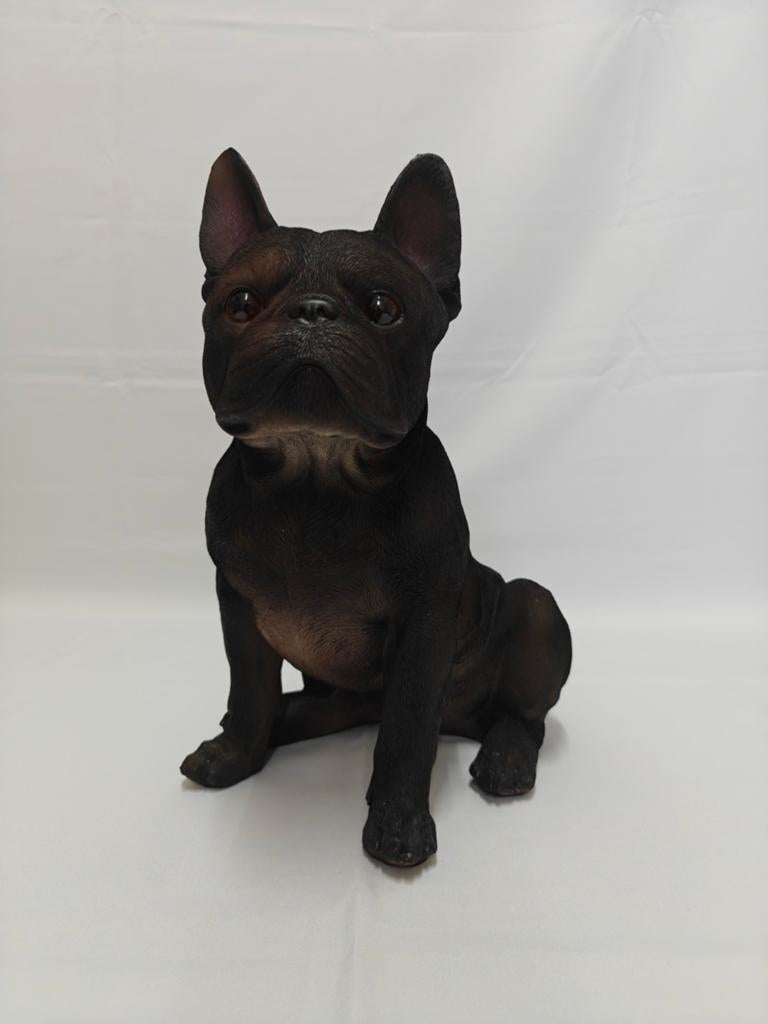 Franse bulldog zittend originele kleuren., Verzamelen, Beelden en Beeldjes, Ophalen of Verzenden, Nieuw, Dier