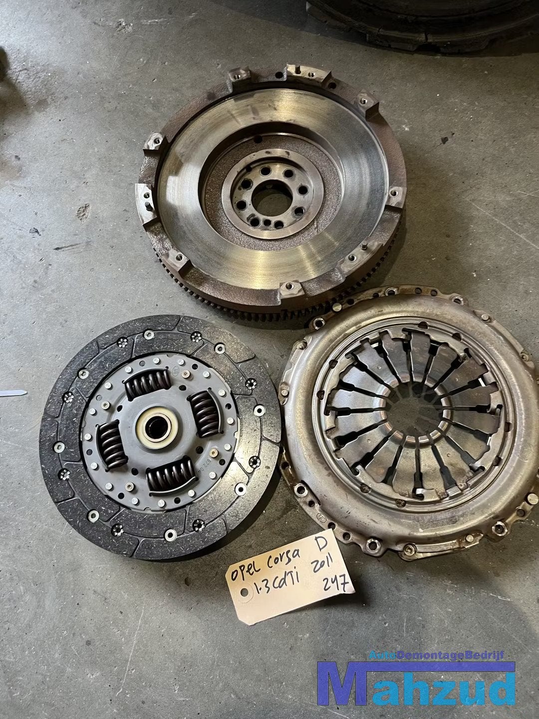 OPEL CORSA D 1.3 CDTI Drukgroep vliegwiel koppeling A13DTE, Gebruikt, Opel Automobile GmbH, Ophalen of Verzenden, Kontakt@opel-infoservice.de