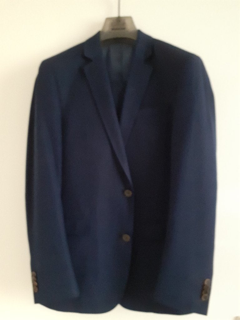 Donkerblauw STEVEN VAN VLIET kostuum, maat 46., Kleding | Heren, Kostuums en Colberts, Steven van Vliet, Blauw, Ophalen of Verzenden