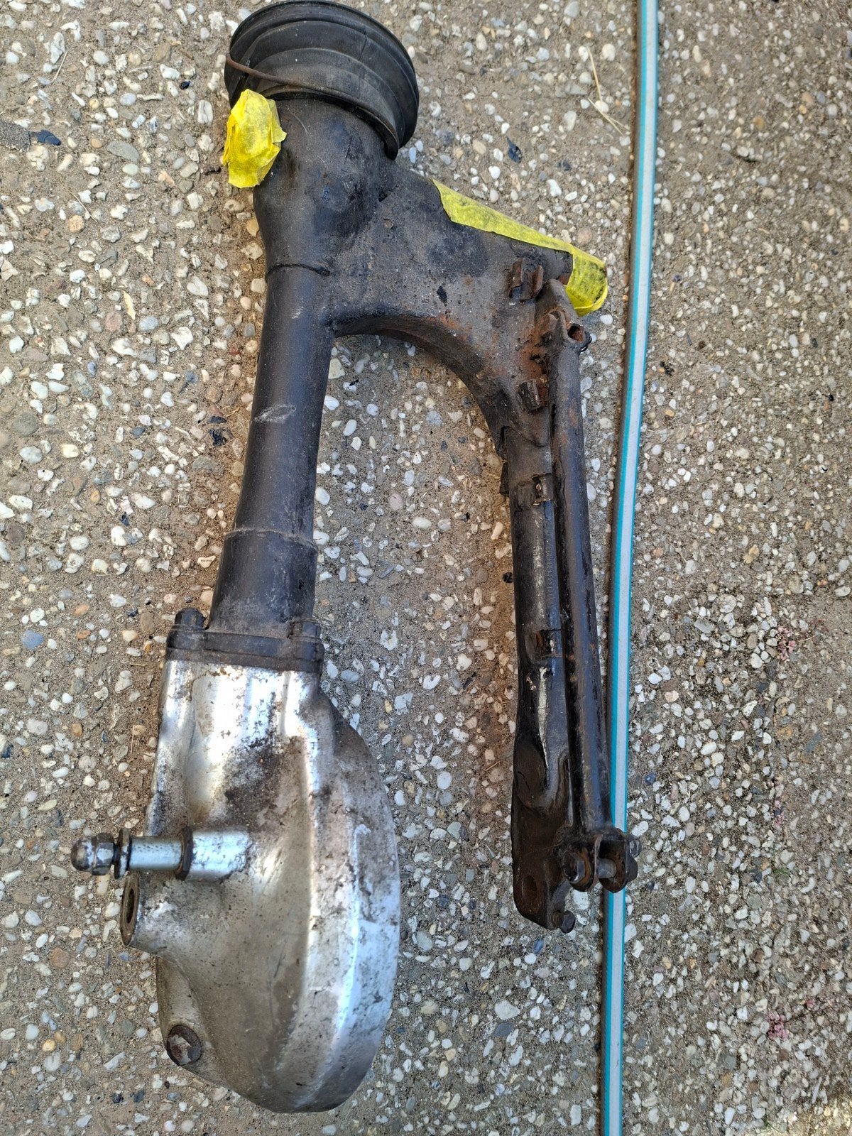 Suzuki GS 850 G achterbrug met cardan, Ophalen of Verzenden